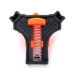 Leņķa skavas, stūra skavas, galdnieka klipši - komplektā 4 gab