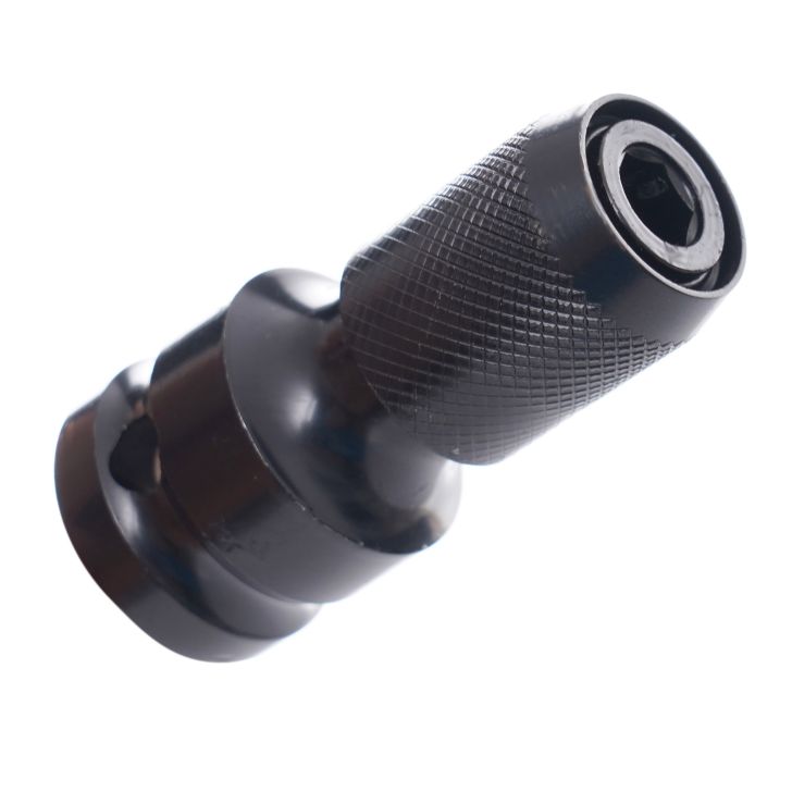 Impact adapter for wrench - adapter from 1/2" square to 1/4" HEX