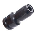 Impact adapter for wrench - adapter from 1/2" square to 1/4" HEX
