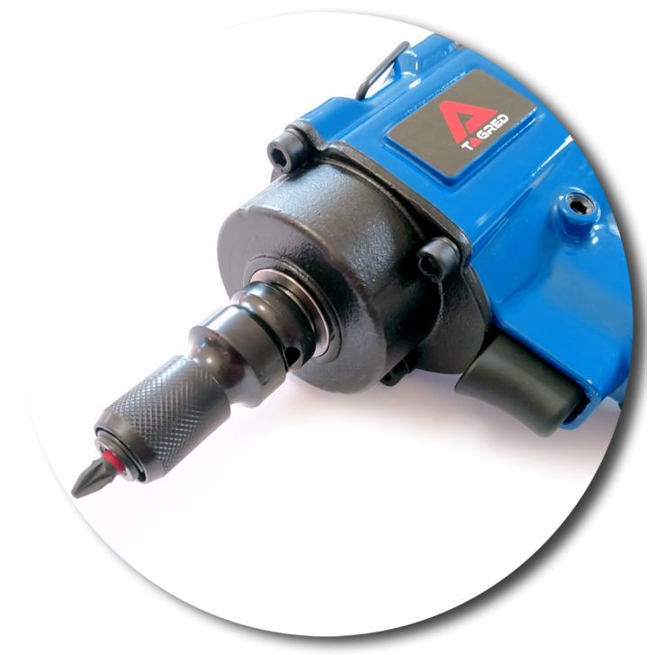 Impact adapter for wrench - adapter from 1/2" square to 1/4" HEX