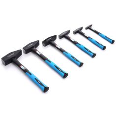 Fiberglass locksmith hammers, set of 6 locksmith hammers, locksmith hammer 0.1-2 kg 2