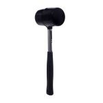 Rubber hammer for paving, non-rebound body