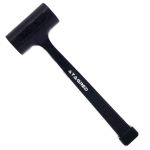 Rubber paving hammer, non-rebound, ABS 45mm 640g