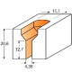 CMT C913 iegremdēšanas uzgalis TCT - D11,1x20,6 d4,36x12,7 S-8 mm HW