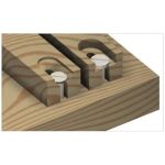 CMT C913 iegremdēšanas uzgalis TCT - D11,1x20,6 d4,36x12,7 S-8 mm HW