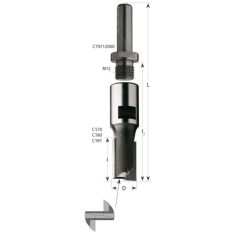 D16x45 L77 M-12x1 HW 2