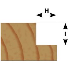 IGM Rabbetting Router Bit - D34,9x12,7 S-8 HW 2