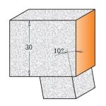 D22x30 H10° L83 S-12,7