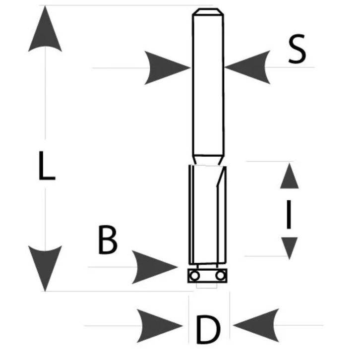 D12,7x25,4 L76,4 S-8 HW