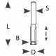 D9,5x25,4 S-8 HW