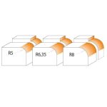 IGM F061 Круглый фрезерный станок TC Ножи - R8 D31,8x24 L77 S-12,7