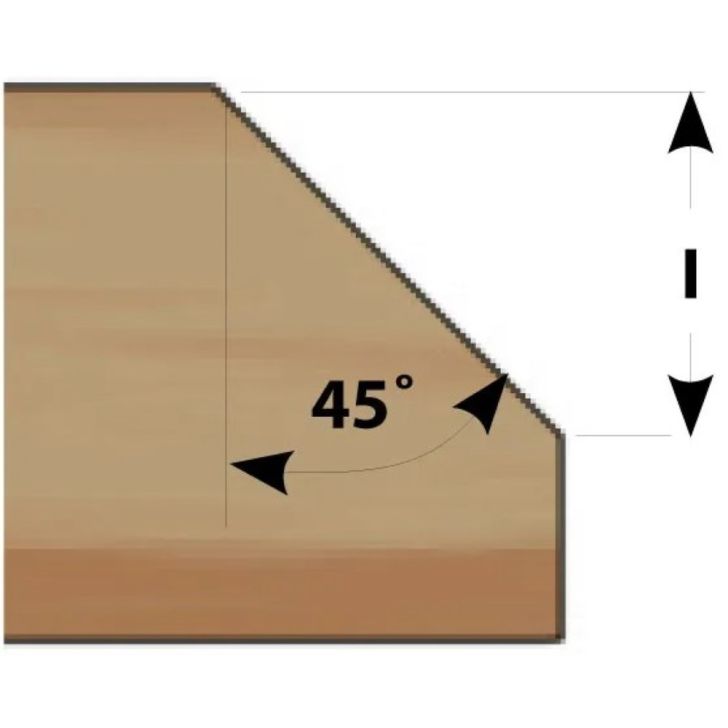 IGM Фреза для снятия фасок M109 — 45xD32x12,7 S-8 HW