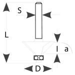 IGM M109 Chamfer Router Bit - 45xD32x12.7 S-8 HW