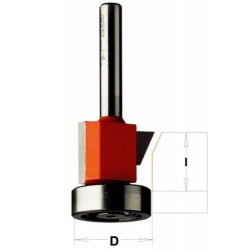 CMT C907 Combination Flush and Bevel Trim Bit - 25° D24,5x16 S-8 HW