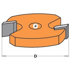 Slot Cutter- 6,35 mm for C90062711