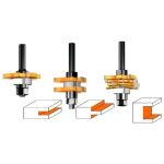 Набор пазовых фрез с подшипниками C923