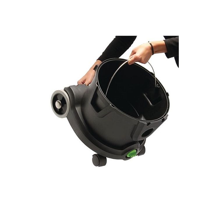 Mitrās un sausās tīrīšanas vakuuma putekļsūcējs Cleancraft wetCAT 130 RH