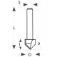 IGM M115 V-groove Router Bit - D12,7x12,7 S-8 HW