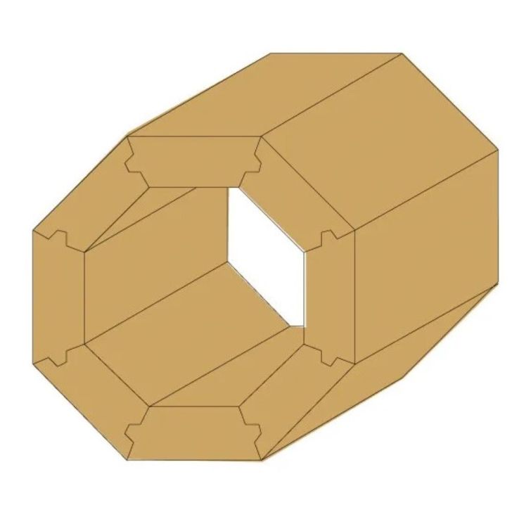 CMT C955 Набор угловых упоров 22,50-45° - D37,3x22,2 22,5° S-8 HW