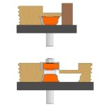 CMT C955 Window Sash Set - D38 + 35, Bearing fitted 22 S-12 HW