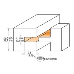 CMT Cabinet Door Set - S-12 HW