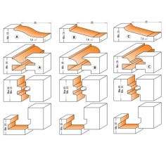 5pcs, Profile C S-12 HW 2