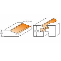 CMT Set of Bits for Doors - 3pc set S-8 HW