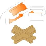 CMT C955 Комплект створок Ovolo - D31.7 I12 R6.35 S-8 HW