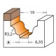 Profile B, R28,6 D4x14,3 S-8 HW