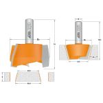 Repair Set for CORIAN, 2pcs, S-12 mm, D-47,5mm