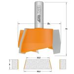 Repair Set for CORIAN, 2pcs, S-12 mm, D-47,5mm