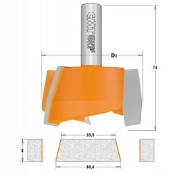 Repair Set for CORIAN, 2pcs, S-12 mm,D-47,5mm