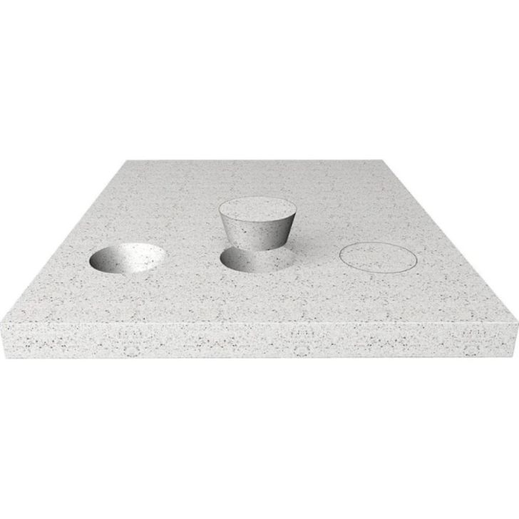 Ремкомплект для CORIAN, 2шт, S-12 мм, D-47,5мм