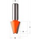 Chamfer Bit for Corian - D31,7 I22,2 A15° S-12