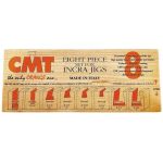 CMT 8 pc Set S6.35, Dovetail and Straight Bits (Unpacked)