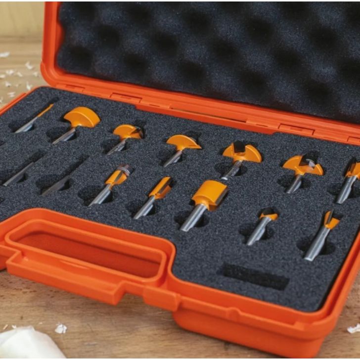 CMT Супернабор бит - 15 шт. S-8 HW