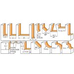 CMT Super Set of BITS - 15 pcs S-8 HW
