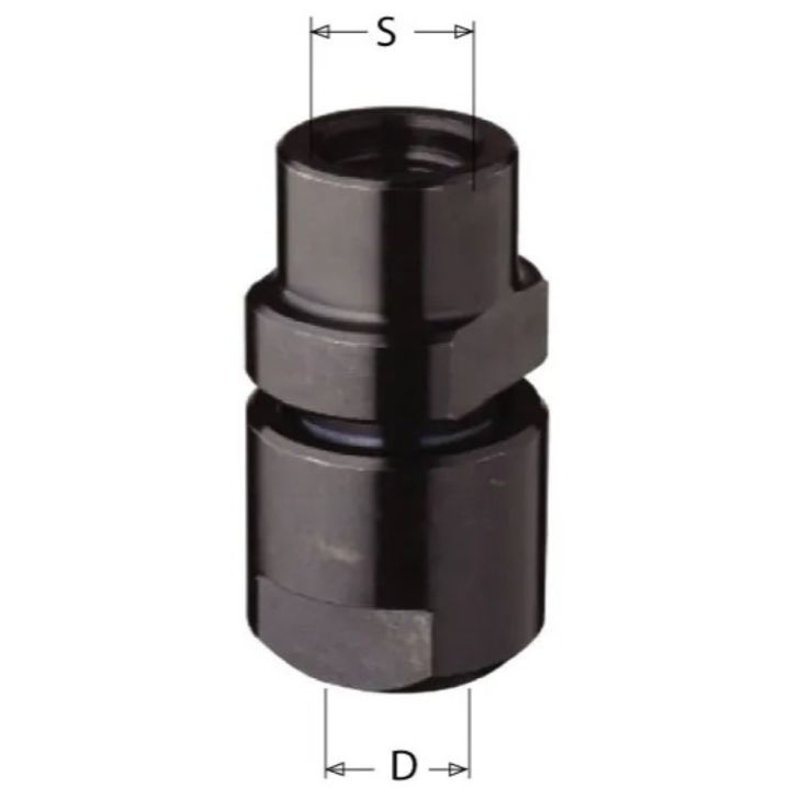 S-M12x1 for D-10-12-12.7 mm