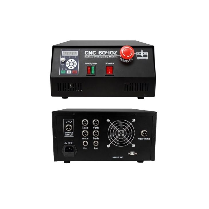 CNC 6040 Z-DQ 4D milling machine + water system