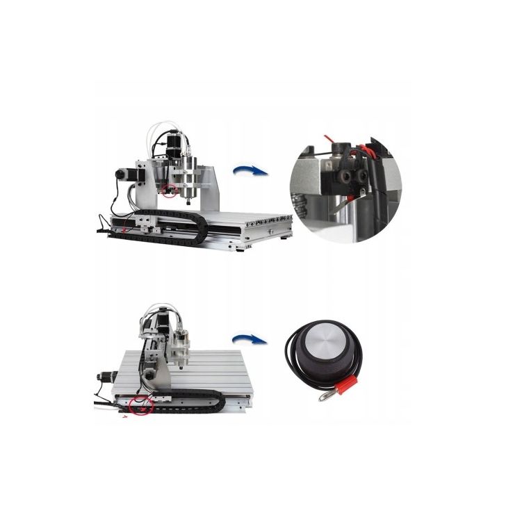 CNC Фрезерный станок 6040 Z-DQ 4D + система водоснабжения