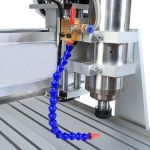 CNC 6040 Z-DQ 4D milling machine + water system