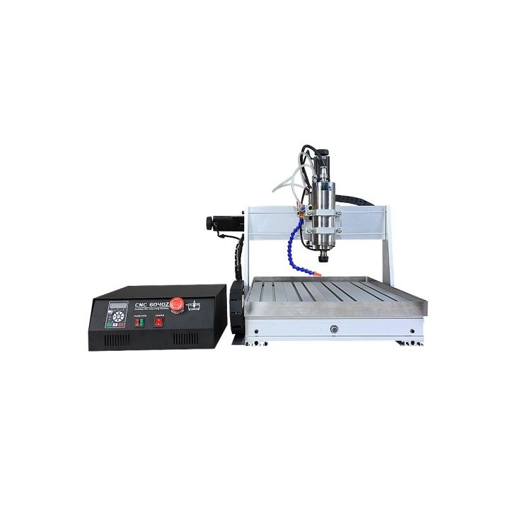 CNC 6040 Z-DQ 4D milling machine + water system