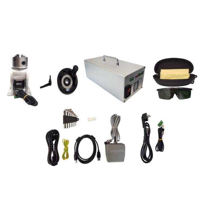 FIBER LASER 30W LASER MARKER + AXIS+EZCAD PL