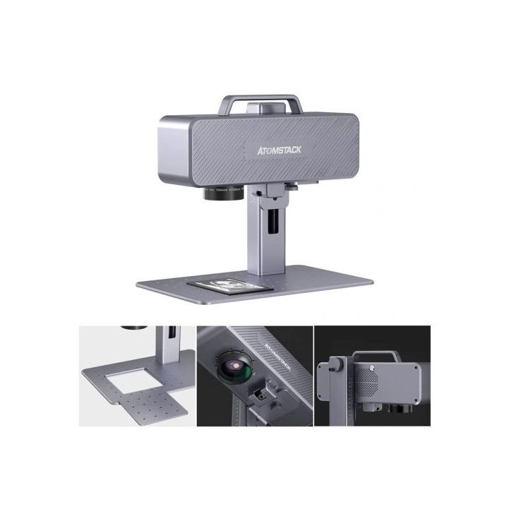 Lāzergravēšanas mašīna FIBER ATOMSTACK M4 20W | PL izplatīšana