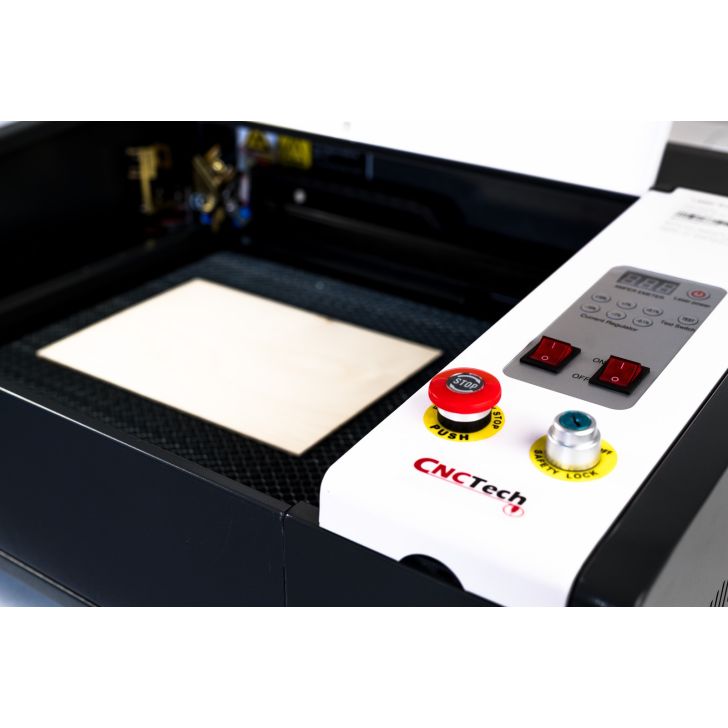 Laser CO2 40W MAX 40x40cm + Air Assist + Red Point