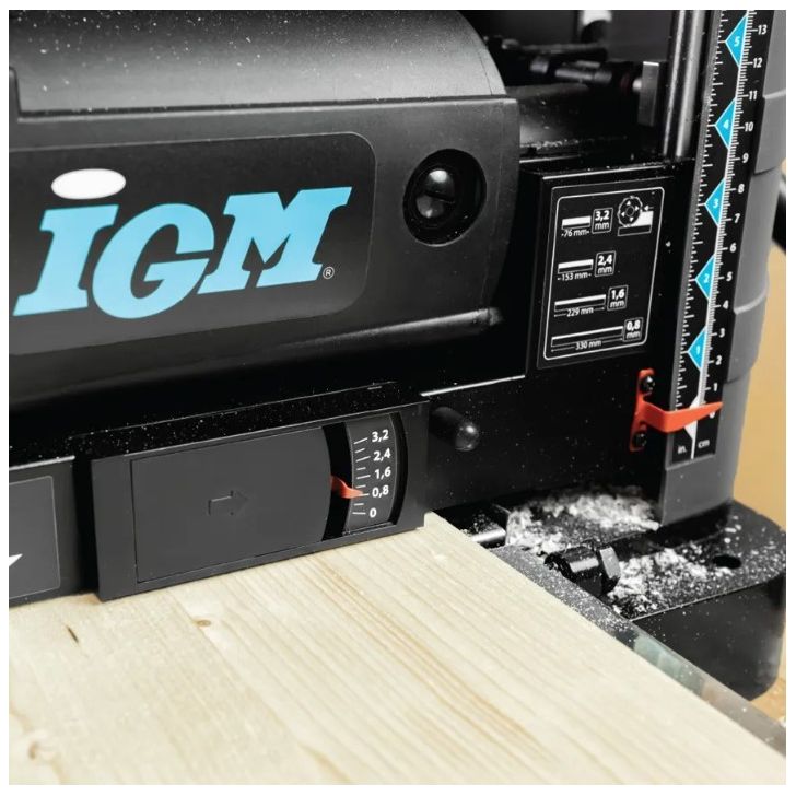 Biezumēvele ar spirālveida asmeņu vārpstu IGM PS33