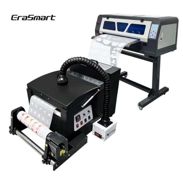 60 cm DTF printeris ar siltuma pārneses tuneli