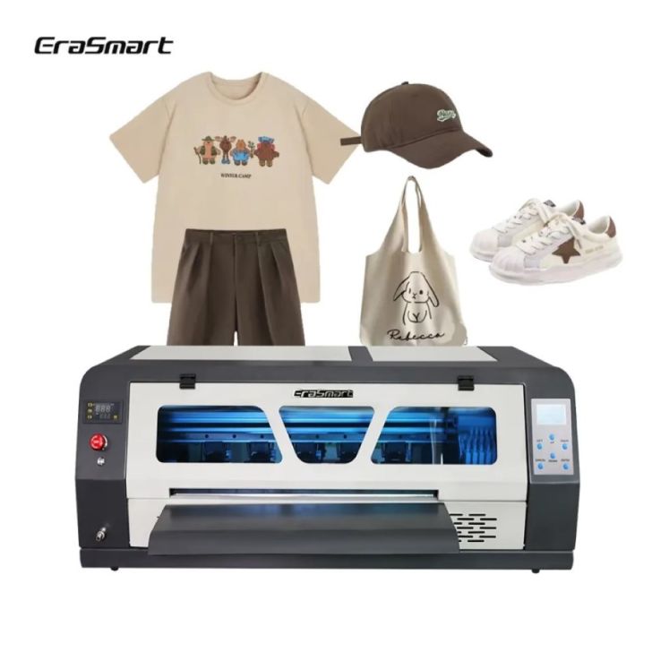 60 cm DTF printeris ar siltuma pārneses tuneli