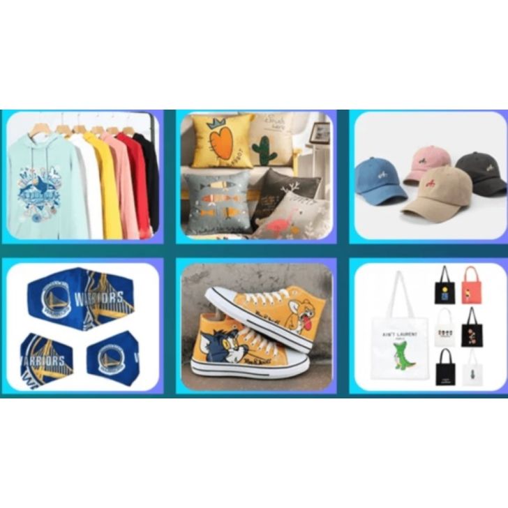 60 cm DTF printeris ar siltuma pārneses tuneli