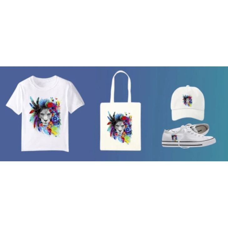 60 cm DTF printeris ar siltuma pārneses tuneli